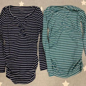 Motherhood Maternity Long Sleeve Tops Size Small